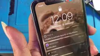 iPhone X water damage And Change LCD