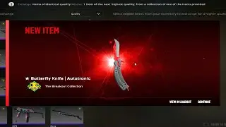 GUARANTEED Butterfly Knife Trade up in CS2?
