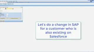 SAP and Salesforce integration and synchronization