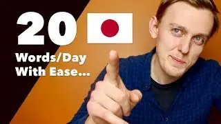 Learning 20 Words/Day With Ease (Learning Japanese, Week 1)