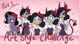 10 Art Style Challenge | SPEEDPAINT | Part 1