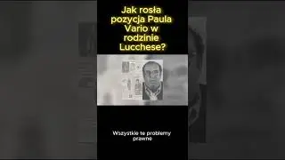 Jak rosła pozycja Paula Vario w rodzinie Lucchese? #mafia #historia #lacosanostra #naszasprawa
