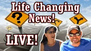 Life Changing Announcement! LIVE!