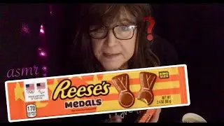 Late Night Quiet 🎧 Buyer Beware New Reese's Milk Chocolate Peanut Butter Olympic Medals ASMR
