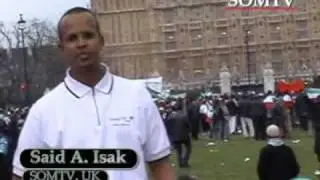 SOMTV: Pro-Somaliland demonstration in London (2004)