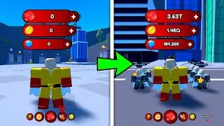 Noob a Pro en One Punch Fighters Roblox