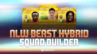 FIFA 15| NLW BEAST HYBRID! - SQUAD BUILDER 30k ft. DOUMBIA