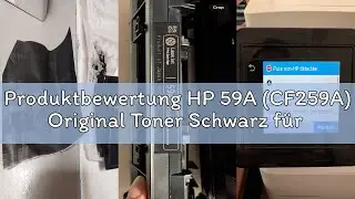 Produktbewertung HP 59A (CF259A) Original Toner Schwarz für HP LaserJet Pro M304, M404, M428
