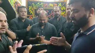 Ab Bhi Ati Hai Sakeena sa ki Sadayen Logo by Muhammad Ali Bhai