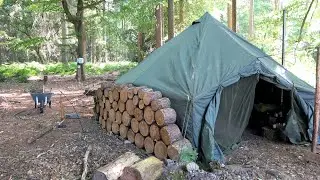 Permanent Base Camp - Military Arctic Tent