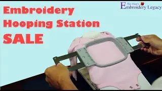 Embroidery Hooping Station Sale 🧵