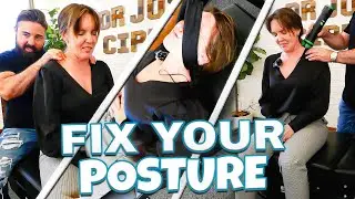 Chiropractic CRACKING that Can FIX Your Posture!