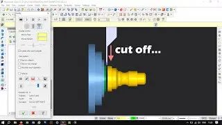 MasterCam X5 || Basic Lathe Example || face, rough, finish, groove, cut off