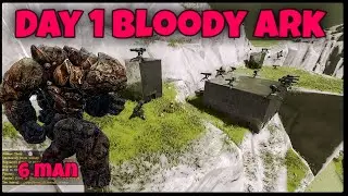 Ark PvP Day 1 How We Survived Bloody Ark The Hardest Server Ever