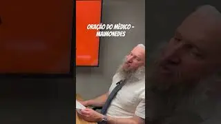 Citei a oração do médico de #maimonedes no último episódio sobre CURA do @PapoCasherPodcast. Vejam