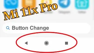 How to Change Back Button in Mi 11x Pro | Xiaomi 11x Pro Navigation Button Settings