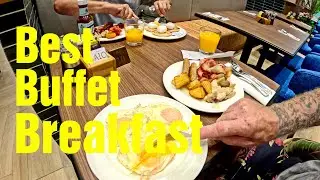 All You Can Eat Breakfast Buffet, Premier Inn Pattaya Thailand