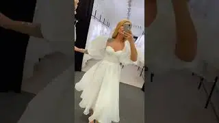 Свадебное платье миди Каори