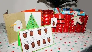 Art Lesson: Christmas craft ; Christmas Cards and Gift Tags