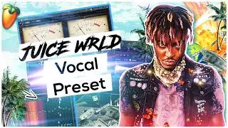 How To Sound Like Juice WRLD 🍀 Vocal Effect In FL Studio ⚡🌊