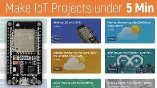 Making IoT Projects is now Easier using Blynk Blueprints 🔥🔥 | ESP32 Projects | IOT Projects | Blynk