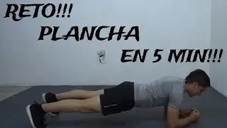 Reto de Plancha en 5 minutos!!