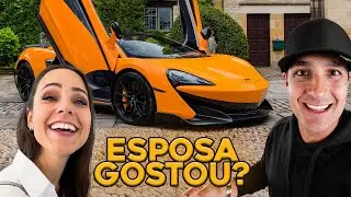 ENCONTRO DE CARROS EXÓTICOS 🇺🇸 COM A ESPOSA * FERRARI - MCLAREN - LAMBORGHINI *