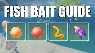 Easy Fish Bait Guide - Genshin Impact Fishing