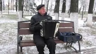 Снег кружится, летает, летает. баянист города Владимир