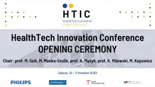HealthTech Innovation Conference Opening Ceremony | Monday, October 10, 2022, 11.00 a.m.