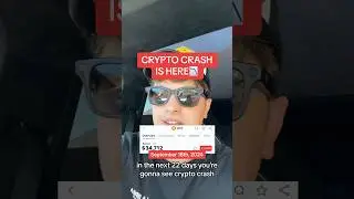 CRYPTO CRASH IS HERE📉 (Watch Out🚨)