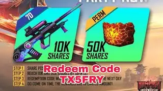 FREE FIRE FACEBOOK GIVEAWAY FREE GLOO WALL SKIN/FREE FIRE GLOO WALL SKIN REDEEM CODE