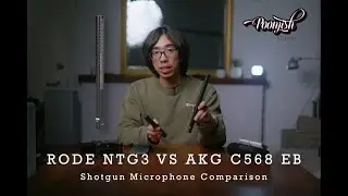 Shotgun Microphone Comparison - Rode NTG3 vs AKG C568 EB | Poomish Review | EP.2