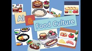 AI Pixel arts & food