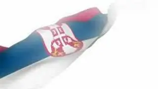 serbian flag animation