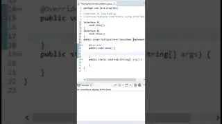 Problem solved multiple Inheritance 🤔#java #javatcoding #shorts #programming #coding