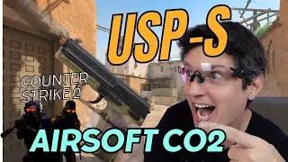 USP do CS2 no Modo Airsoft Co2 com mais de 200 Tiros de Autonomia