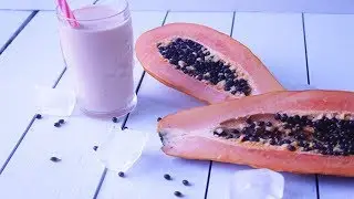How to make Ji Papay (Papaya Smoothie) - Episode 46 -  ❤ Love For Haitian Food