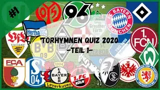 TORHYMNEN QUIZ 2020 | Teil 1