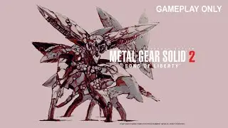 Metal Gear Solid 2 gameplay only, TPP MOD, full game, no hud, no commentary