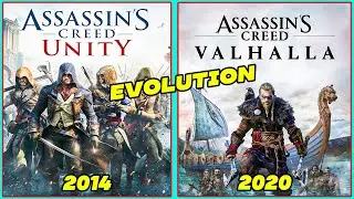 Evolution of Assassin's Creed Valhalla vs Assassin's Creed Unity