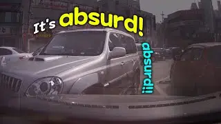 [DASHCAM] IT'S ABSURD!! AT PARKING LOT!