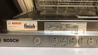 BOSCH inbuilt dishwasher SMV46KX01I #Dishwasher unpacking & installation