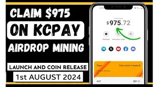 OFFICIAL KCP CRYPTO PLATFORM AUGUST 1ST 2024 TOKEN RELEASE DATE AND WITHDRAWAL READY