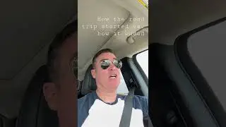 How it started vs how it ended #roadtrip #driving #drivingfails