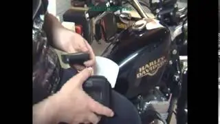 Funda soporte gps o smartphone para harley 883 o otras motos