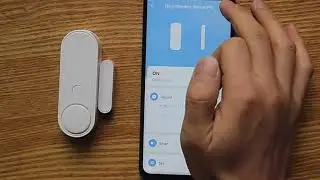 Tuya open door detectors for smart home loud/technical door alarm home security alarm