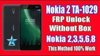 Nokia TA-1029 Frp bypass  !! Nokia 2 !!  by m shakeel