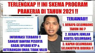 TERNYATA PROGRAM KARTU PRAKERJA DI TAHUN INI DIBAGI 2 !! INI DETAIL JUMLAH GELOMBANG & KUOTANYA