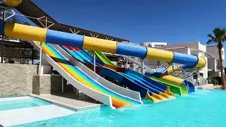 АКВАПАРК Готелю La Rosa Waves Beach & Aqua Park  ХУРГАДА